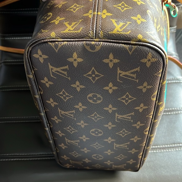 COLLECTION LOUIS VUITTON MM TURQUOISE WITH POUCH - Picture 11 of 16